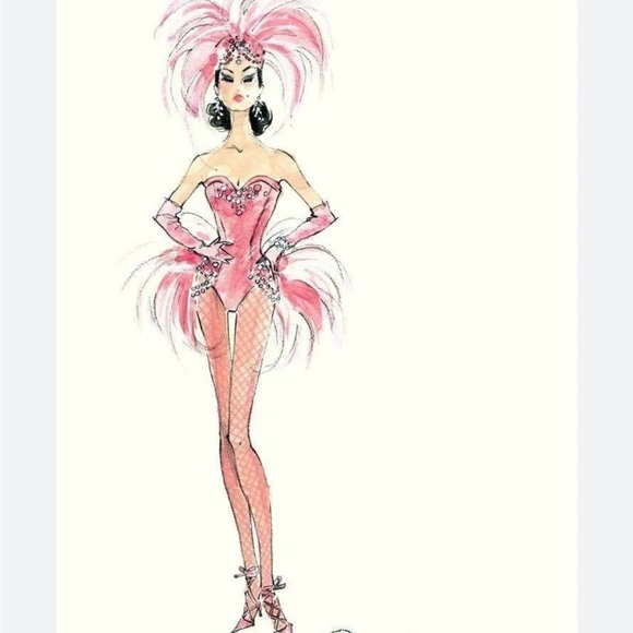 The Showgirl 2008 Silkstone Gold Label Barbie - Picture 3 of 13